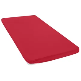 OTTO home Spannbettlaken Mikrofaser 90 x 200 - 140 x 200 - 180 x 200 cm rot