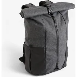 Rucksack für Yogamatte - grau/schwarz SCHWARZ|rauchschwarz No Size