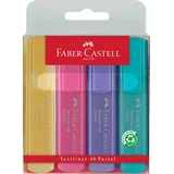 Faber-Castell 154610 Marker 4 Stück(e) Pink, Violett, Türkis, Gelb