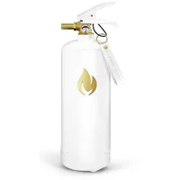 Nordic Flame Feuerlöscher 2 kg - Weiß / Gold