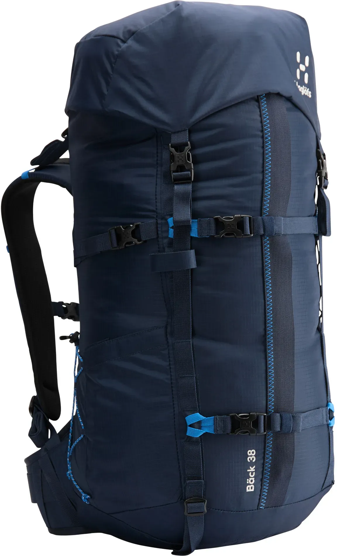 Haglöfs Wanderrucksack Bäck 38 - Tarn blue/Nordic blue Koffer24