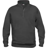Clique Basic 1/2-Zip Sweatshirt Herren 955 - anthrazit meliert M