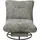 ed exciting design Drehsessel Maranello Polyester 96 x 75 x 93 cm Grau drehbar