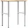 vidaXL Werkbank 80x60x71,5-98 cm Massivholz Eiche