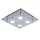 GLOBO Deckenleuchte 4 flammig eckig Chrom Glas