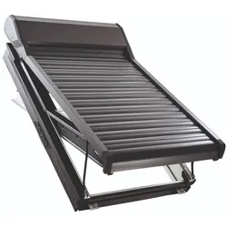 Dachfenster mit Rollladen, PVC, Schwingflügel, Roto Q4, Innen Weiß, außen Anthrazit, individuell konfigurieren