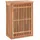 vidaXL Wand-Badschrank 42x23x60 cm Massivholz Nussbaum