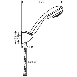 Hansgrohe Crometta 85 Vario chrom 27558000