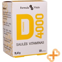 Formula Vitale Vitamin D 4000 Iu Sonne Vitamin 100 Μg 120 Kapseln Ergänzung