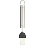 KitchenCraft Backpinsel / Küchenpinsel mit Borsten aus Nylon und Edelstahlgriff, 20 cm