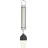 KitchenCraft Backpinsel / Küchenpinsel mit Borsten aus Nylon und Edelstahlgriff, 20 cm