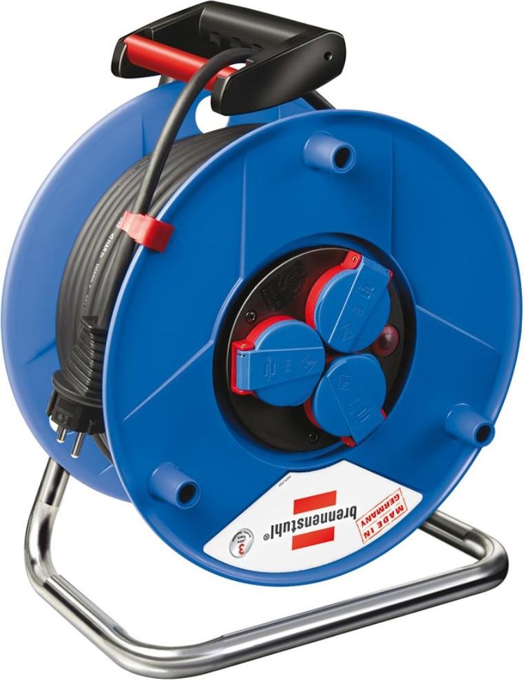 Garant Gewerbe-/Baustellen-Kabeltrommel, 40m H07RN-F 3G2,5 (1233120) Kabeltrommel 40.00m Schwarz Schutzkontakt-Stecker Test & Preisvergleich