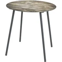 Haku-Möbel HAKU Möbel Beistelltisch Glas schwarz 40,0 x 40,0 x 41,0 cm