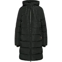 QS Steppjacke, mit Kapuze, schwarz