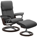 Stressless Stressless® Relaxsessel »Admiral«, mit Signature Base, Größe M & L, Gestell Wenge Stressless® grey BATICK