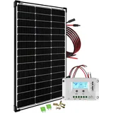 Offgridtec Offgridtec® BasicPremium-L100W Solaranlage 12V/24V Komplettsystem- 0% MwST. (Angebot gemäß §12 USt Gesetz.)