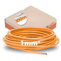 Lapp 4510093 Litze H05V-K 1 x 1 mm2 Orange 100 m