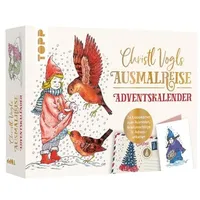 Frechverlag Christl Vogls Ausmalreise - der Adventskalender