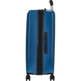 check.in London 2.0 Koffer-Set 3-tlg. blau/orange/türkis