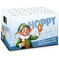 Itenga Adventskalender für Bierkasten Stülper - Hoppy Holidays Wichtel