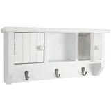 MCW Schlüsselbrett 40 x 19 x 8 cm Weiß