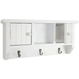 MCW Schlüsselbrett 40 x 19 x 8 cm Weiß
