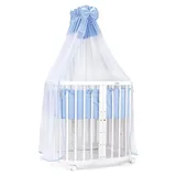 Waldin Babybett 7in1 mit Matratze,