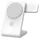 Crong CRG-MSPS-WHT, Qi Wireless MagSafe 3-in-1 Weiß