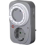 Brennenstuhl 1506590 Steckdosen-Timer analog Tagesprogramm 1 120 min 3680W IP20