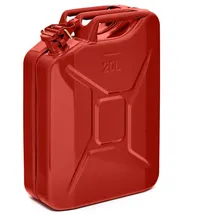 Bw Benzinkanister Metall 20 l Rot