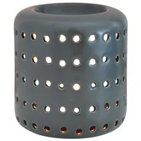 zen' Light Duftlampe Zen'Arôme Duftlampe Coliseo Duftwachs-Brenner Diffuser Ätherische Öle schwarz