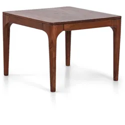 byLIVING Couchtisch BOSSE, Breite 60 cm, Akazie braun, abgerundete Kanten