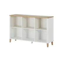 Paidi Kinderregal Lotte & Fynn 142,4 x 89,7 x 40,5 cm Eiche massiv weiß