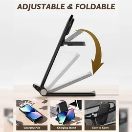 qivee QI Wireless Ladegerät 3in1 Charger Ladestation