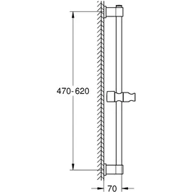Grohe Vitalio Universal Brausestange, 277242431