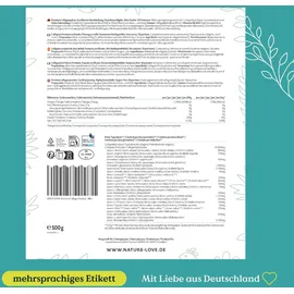 Nature Love Premium Collagenpulver mit Hyaluronsäure und Elastin 500 g