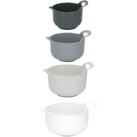 Alpina Rührschüssel Set 4-tlg. Weiß/Grau