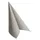 Papstar Servietten "ROYAL Collection" 1/4-Falz 40 cm x 40 cm grau "Casali"