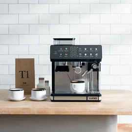 LUND Kaffeevollautomat mit Milchaufschäumer und Mahlwerk, 1350W