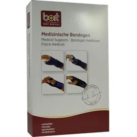 Bort Handgelenkstütze m.Aluschiene re.S schwarz