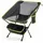 InnovaGoods Camping Klappstuhl  schwarz