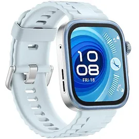 Huawei Watch Fit 4 Pro Silber Flourelastomerarmband Blau