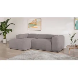s.Oliver Ecksofa EMMERIK Designersofa, L-Form mit Wellenfederung, B/T/H: 260/155/73 cm, hoher Sitzkomfort, gemütlich und modern, auch in Cord braun