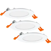 osram homelighting Downlight Slim Set 3 x 120mm 3000K 4099854445903 LED-Außenwandleuchte 8.00 W 550 lm Ø Weiß