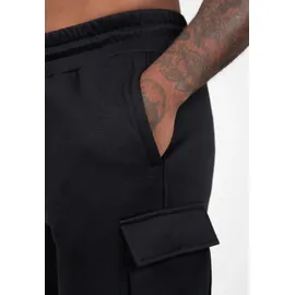 Gorilla Wear Hudson Cargo SweatHose Regular Schwarz S