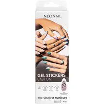 NeoNail Professional NEONAIL Easy On Gel Stickers Nagelaufkleber Verwendung mit einer UV/LED-Lampe Farbton M04 20 St.