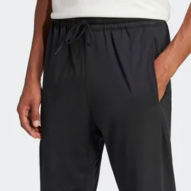 adidas Essentials Linear Single Jersey Joggers Black / White S