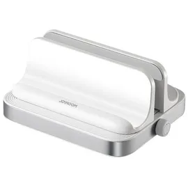 Joyroom Laptop-Ständerhalter 3 in 1 Multifunktionshalter rutschfeste Silikonoberfläche Weiß