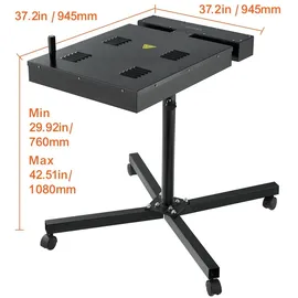 Vevor Blitztrockner für Siebdruck Schnelltrockner 41 x 41 cm, 0–750 °F Temperaturregelung, Hochleistungs-Siebdrucktrockner mit höhenverstellbarem Ständer, 360°-drehung, T-shirt-härtungsmaschine