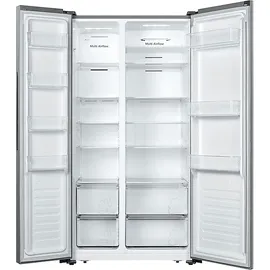 Hisense RS677N4ACC Side-by-Side (519 l, 1786 mm hoch, Edelstahl)